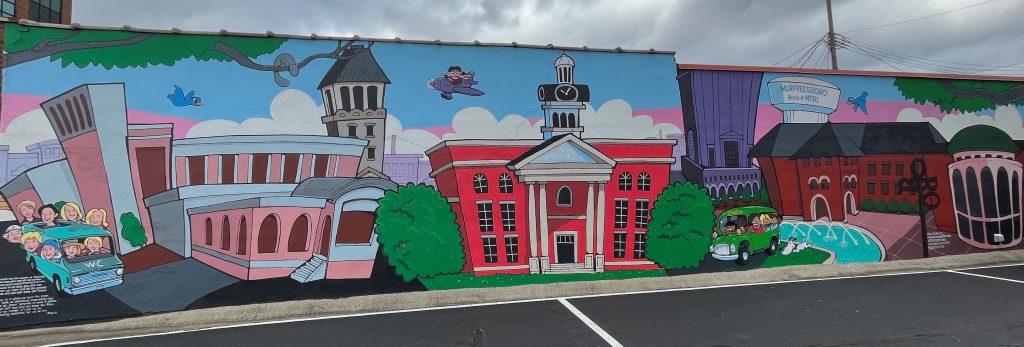 Vine Street Mural Murfreesboro
